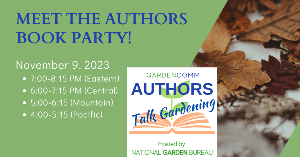 Fall 2023 GardenComm Book Party for Zoom